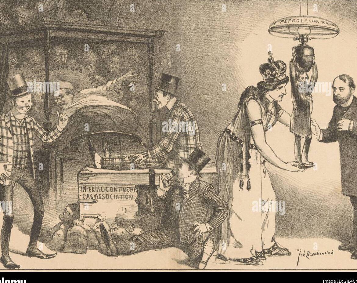ilustracion de incidentes con gas