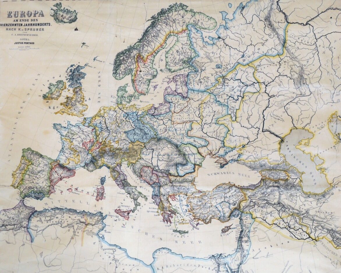 mapa historico de europa